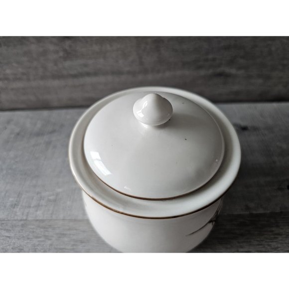 Vintage Woodhill by Citation Covered Sugar Bowl Floral Flowers - Picture 7 of 11